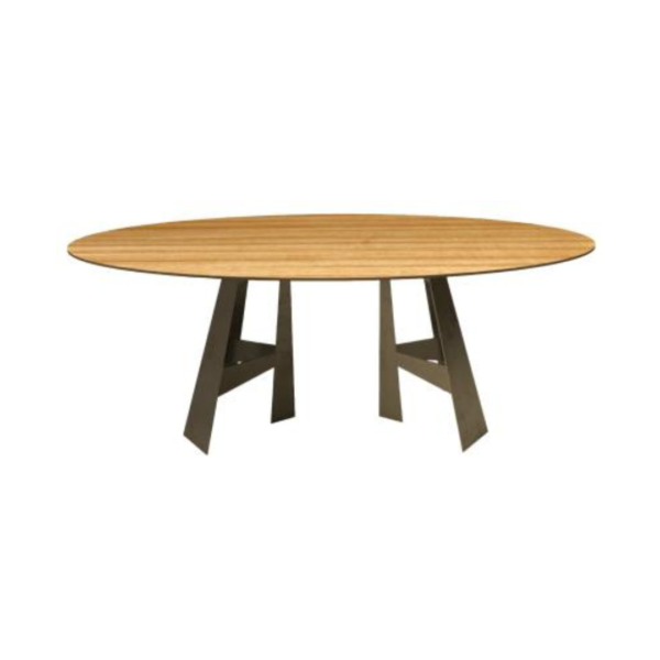 Mesa de Jantar Delta Oval