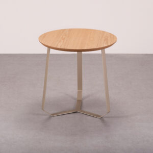 Mesa de Apoio Otawa Carvalho Champagne scaled