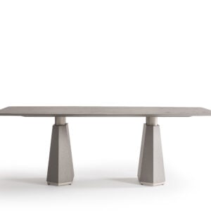 Cópia de Mesa de Jantar Diamond 2,20 x 1,20 Tampo Lamina de cinamomo Tingida HS12F Detalhes HS04F..